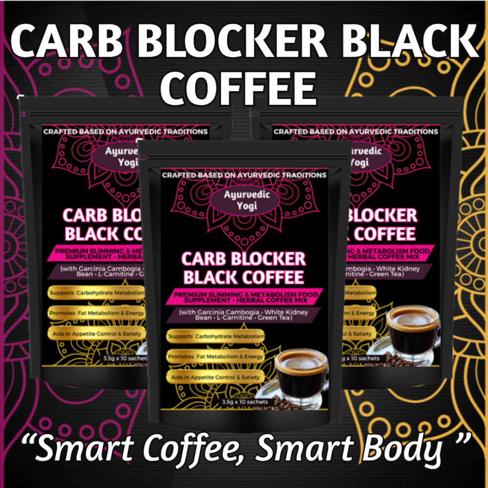 Carb Blocker Black Coffee by Ayurvedic Yogi