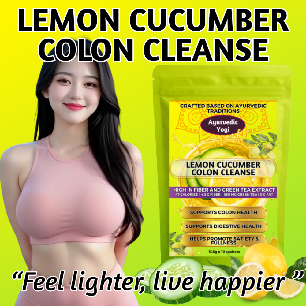 Lemon Cucumber Colon Cleanse by  Ayurvedic Yogi