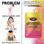 Lemon Ginger Shot Blood Orange Edition by Ayurvedic Yogi