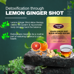 Lemon Ginger Shot Blood Orange Edition by Ayurvedic Yogi