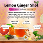 Lemon Ginger Shot Blood Orange Edition by Ayurvedic Yogi
