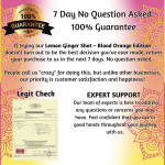 Lemon Ginger Shot Blood Orange Edition by Ayurvedic Yogi