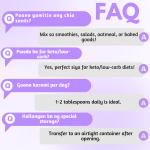 Keto Black Chia Seeds