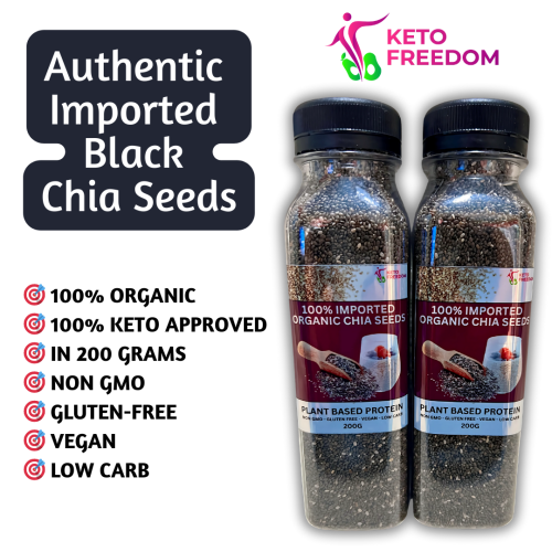 Keto Black Chia Seeds