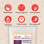 Keto Shirataki Dried Rice