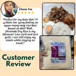 Keto Shirataki Dried Rice