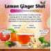Lemon Ginger Shot Blood Orange Edition by Ayurvedic Yogi