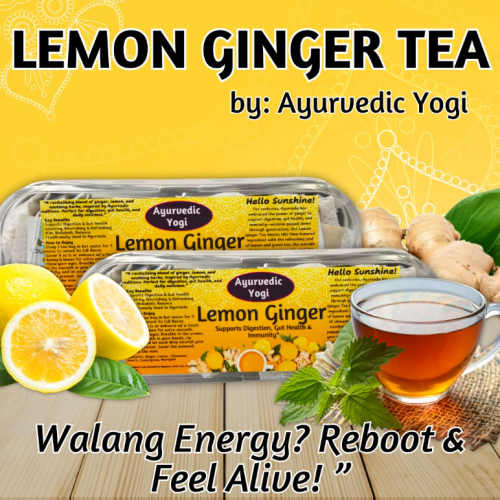 Lemon Ginger Tea by Ayurvedic Yogi